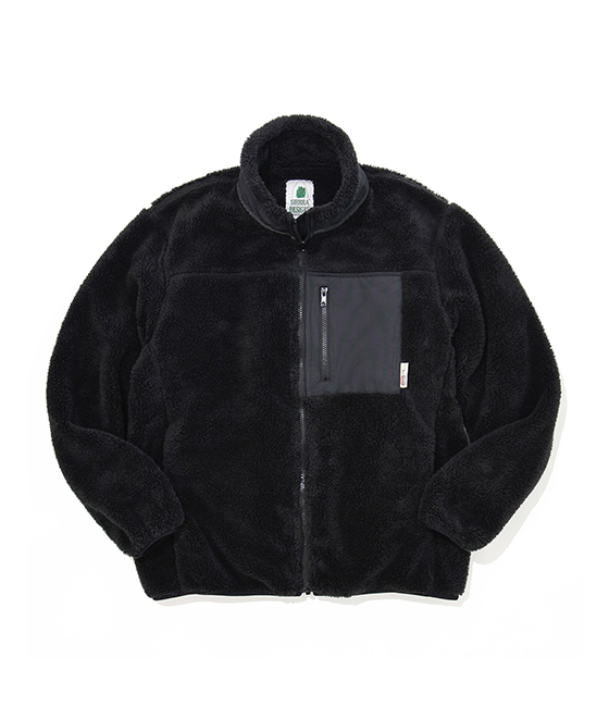 CdGH Hi-Loft Polartec Fleece Jacket HL-J013-051-1 Black – Capsule